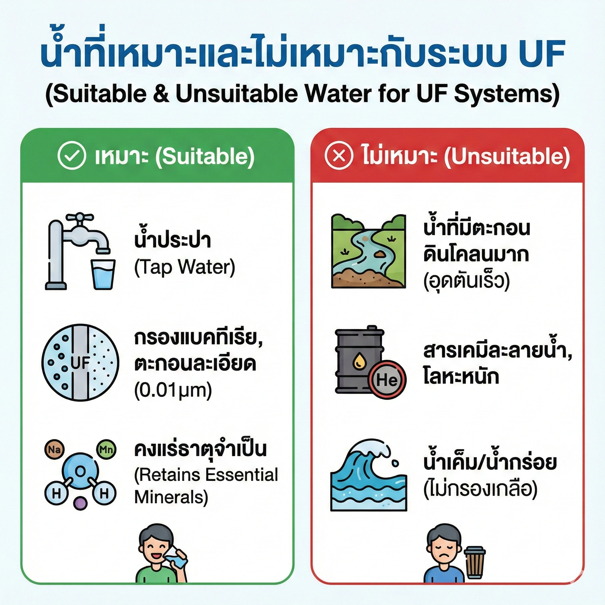 ระบบกรองน้ำ UF