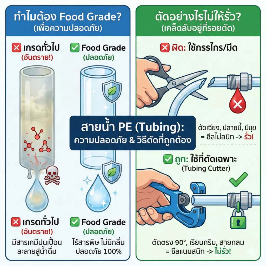 สายน้ำ PE