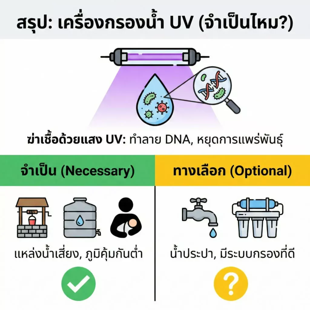 เครื่องกรองน้ำ UV