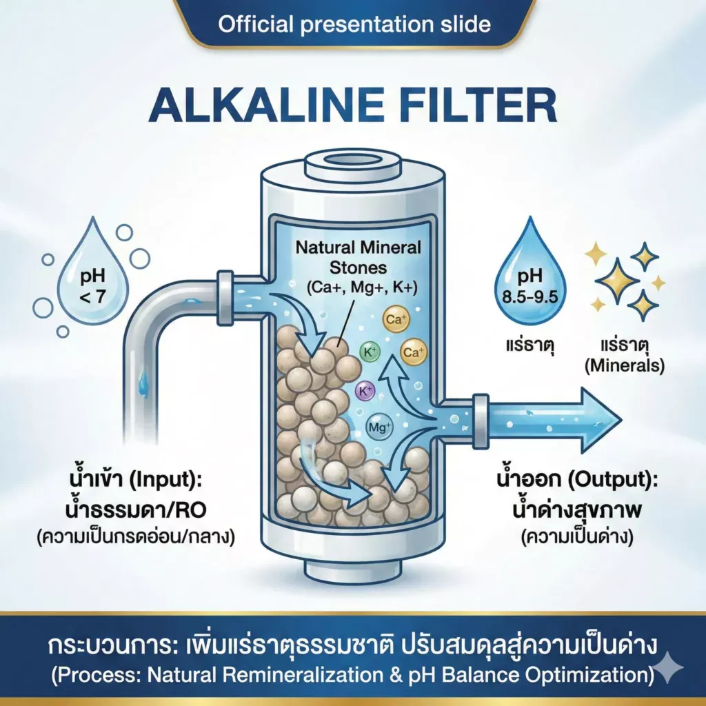 ไส้กรอง Alkaline