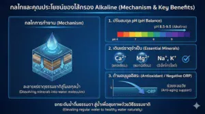 ไส้กรอง Alkaline (น้ำด่าง): เปลี่ยนน้ำธรรมดาให้เป็นน้ำสุขภาพได้อย่างไร?