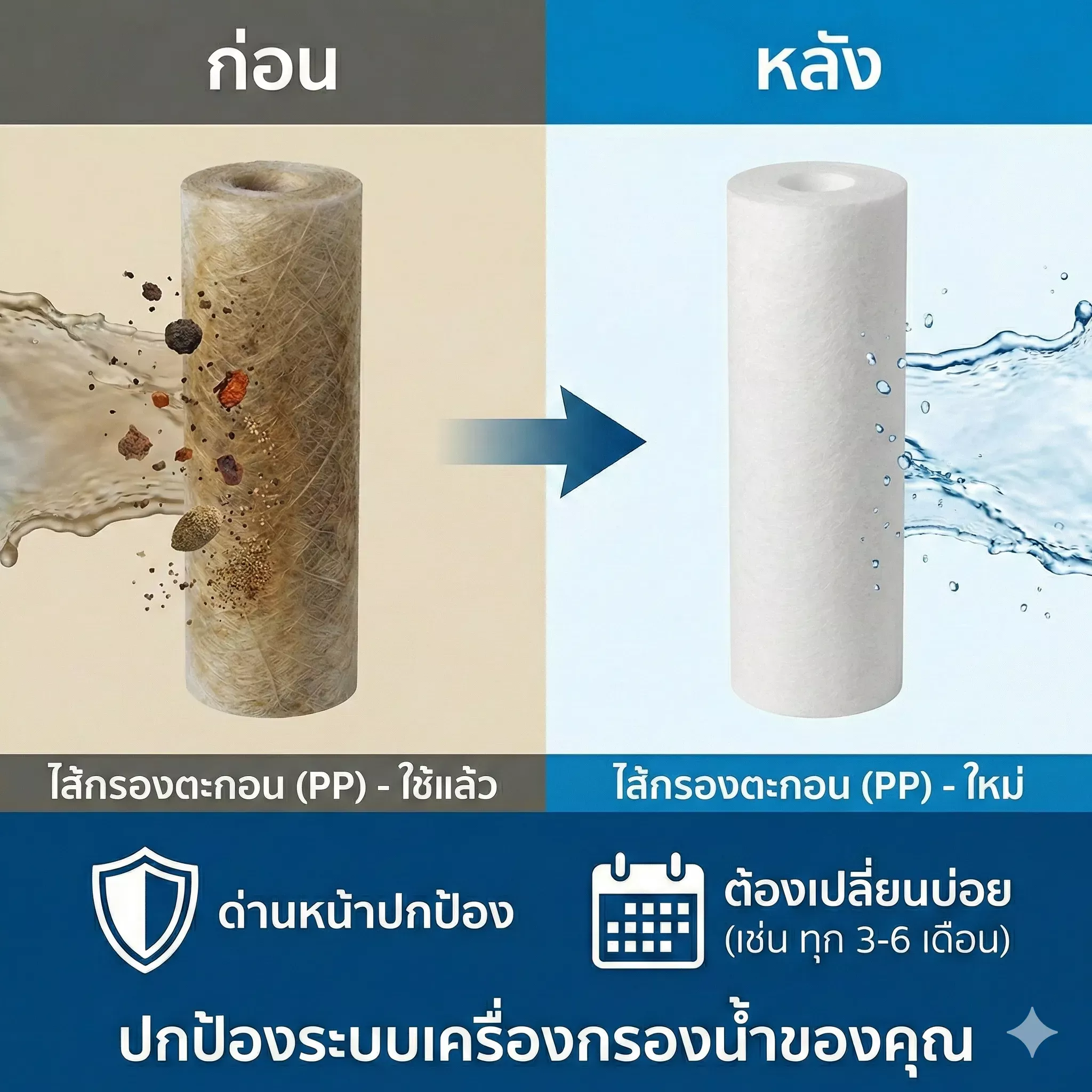 ไส้กรอง Sediment