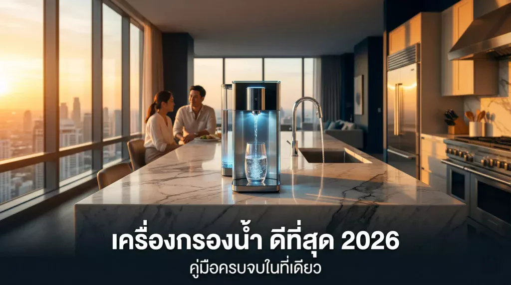 เครื่องกรองน้ำ ดีที่สุด ปี 2026 คู่มือครบจบในที่เดียว