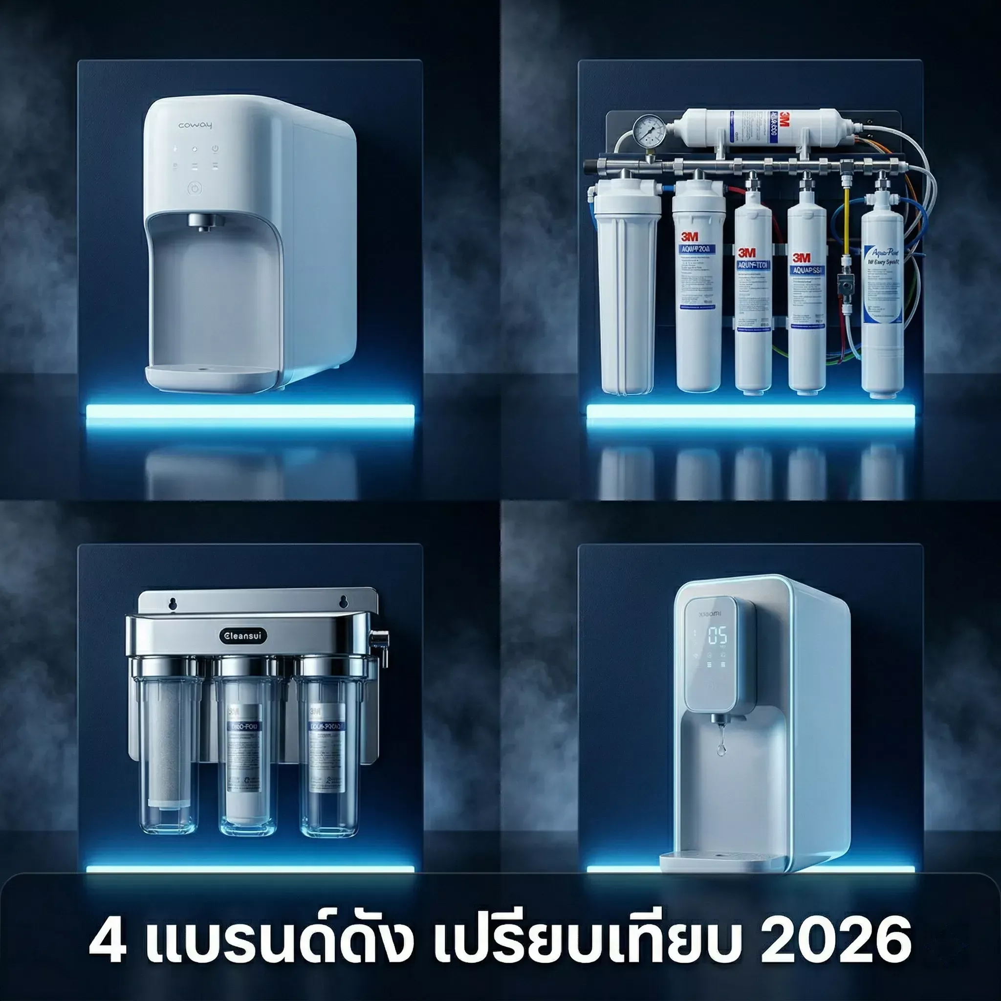 เครื่องกรองน้ำ ยี่ห้อไหนดี