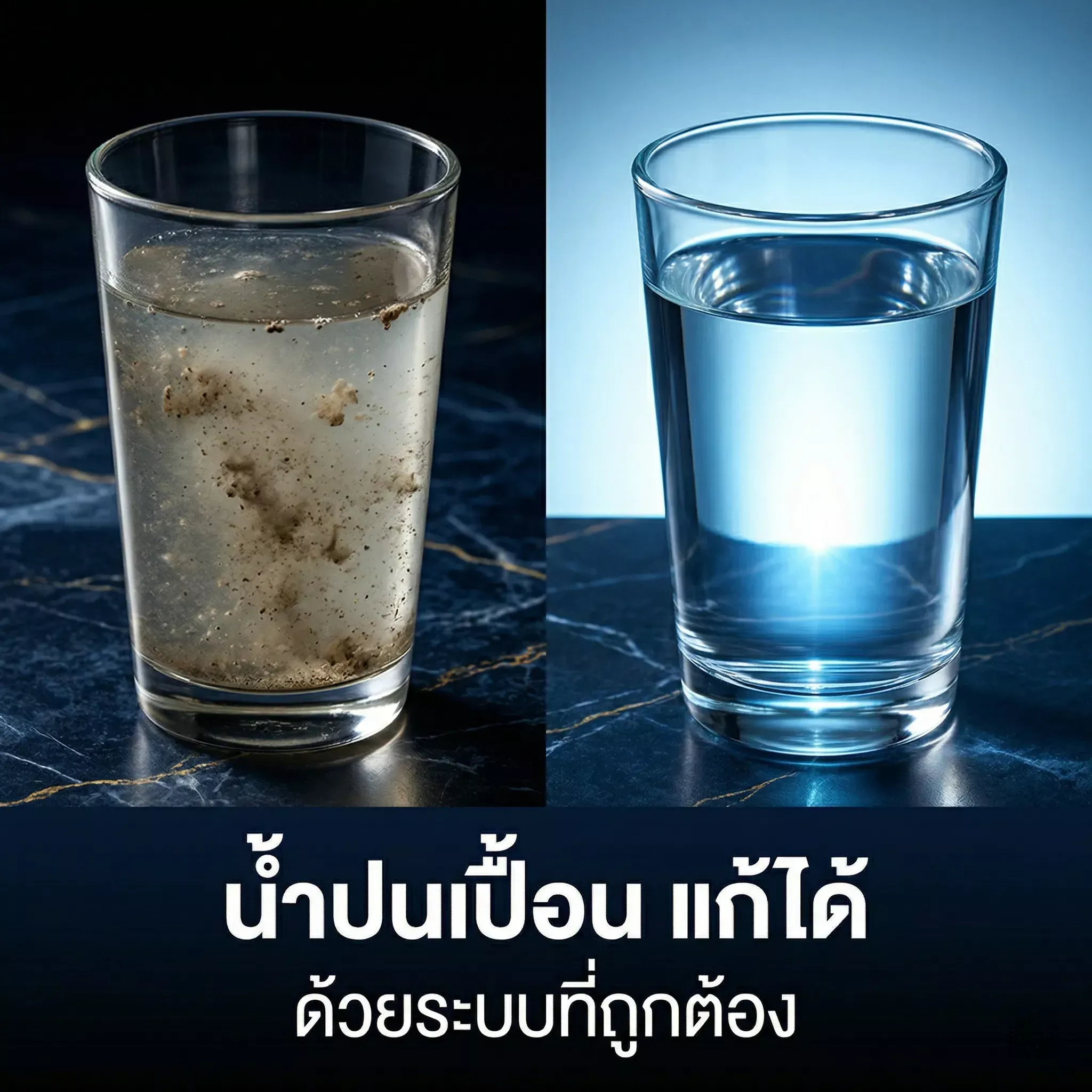 เครื่องกรองน้ำเหมาะกับปัญหาอะไร