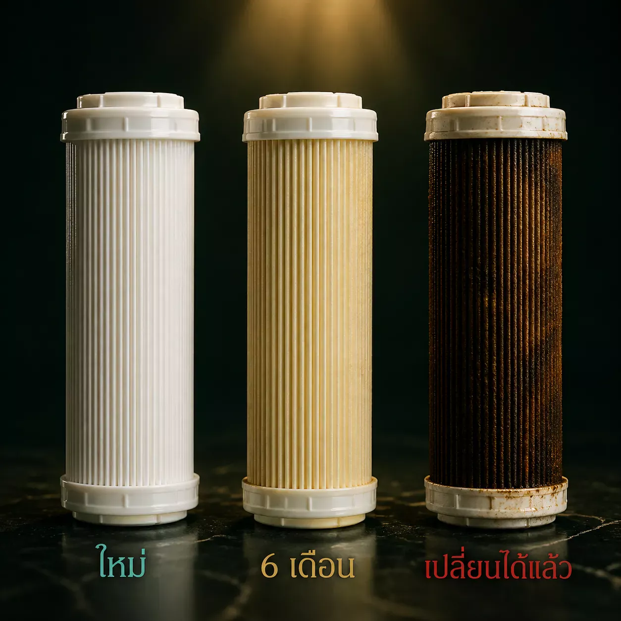 อายุการใช้งานเครื่องกรองน้ำ