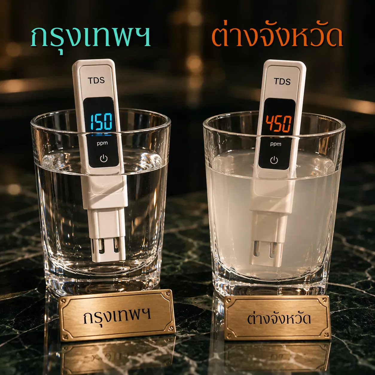 น้ำประปา TDS