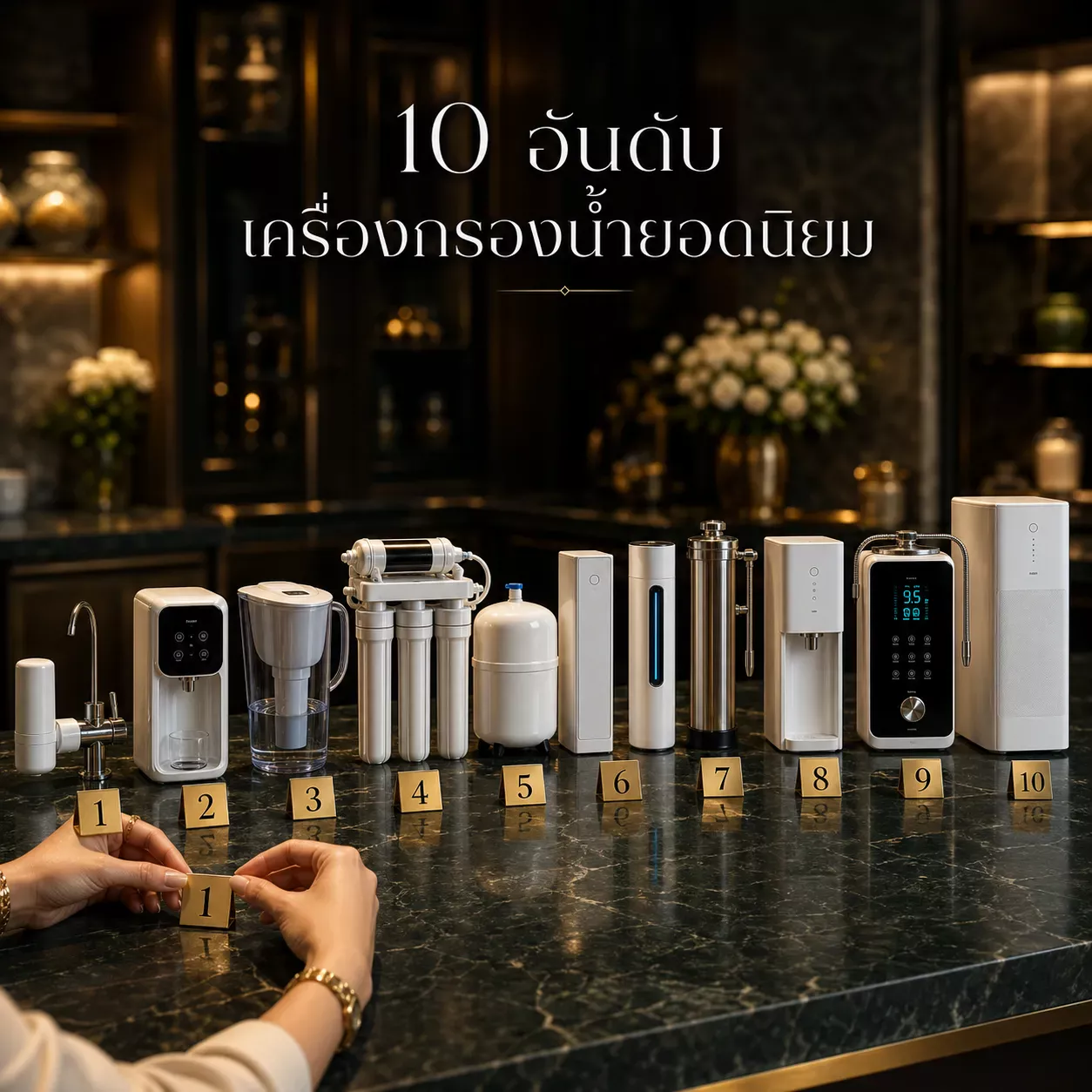 เครื่องกรองน้ำ 10 อันดับ