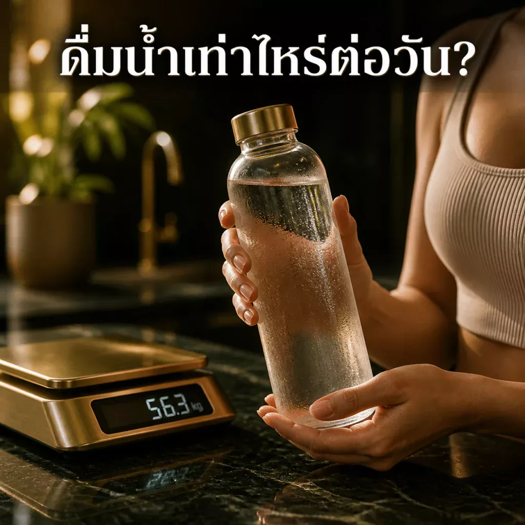 ดื่มน้ำเท่าไหร่ต่อวัน