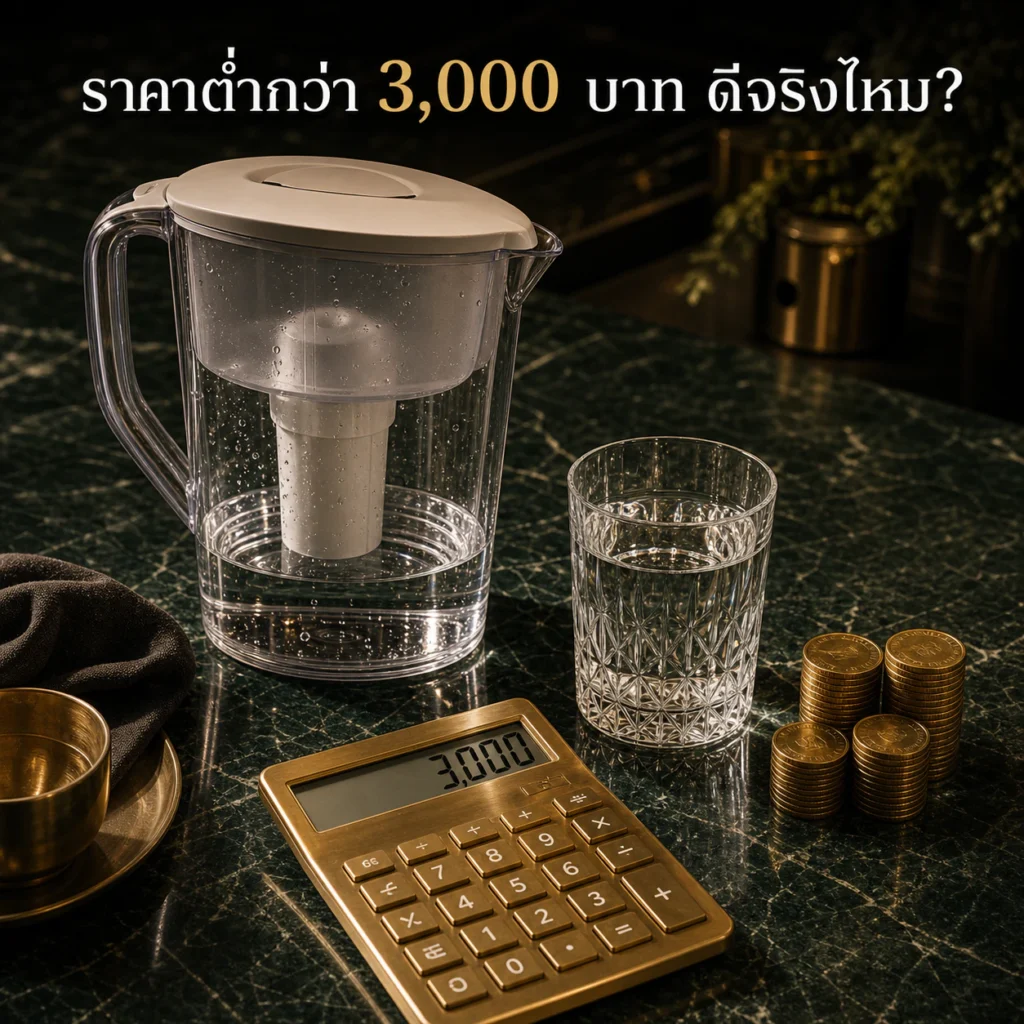 เครื่องกรองน้ำราคาต่ำกว่า 3000