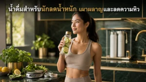 น้ำดื่มสำหรับนักลดน้ำหนัก เลือกแบบไหนช่วยเผาผลาญ ปี 2026?