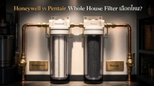 Honeywell vs Pentair Whole House Filter เลือกระบบกรองน้ำทั้งบ้านไหนคุ้ม ปี 2026?