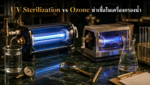 UV Sterilization vs Ozone ระบบฆ่าเชื้อในเครื่องกรองน้ำไหนดีกว่า ปี 2026?