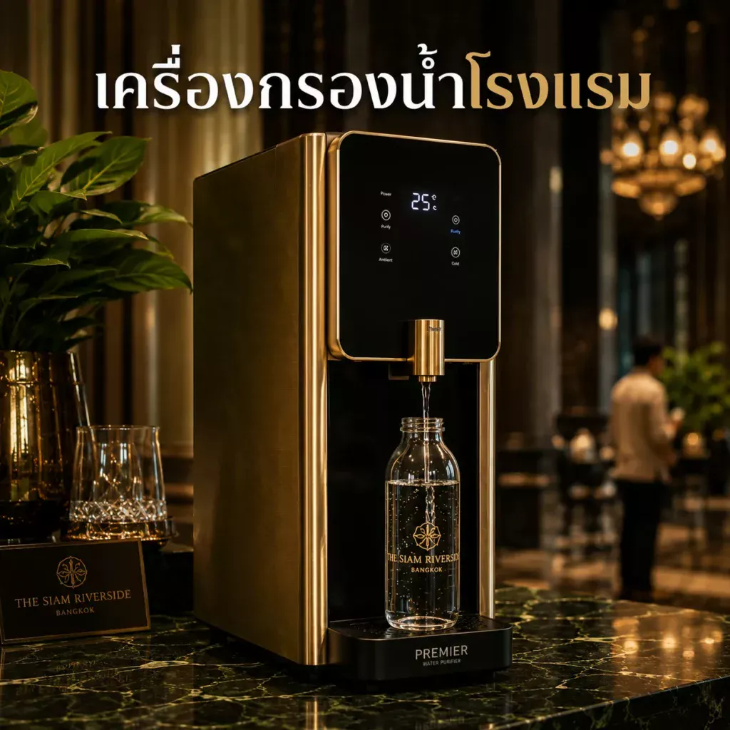 เครื่องกรองน้ำสำหรับโรงแรม
