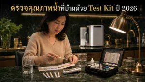 ตรวจคุณภาพน้ำที่บ้านด้วย Test Kit ทำเองง่ายๆ ปี 2026