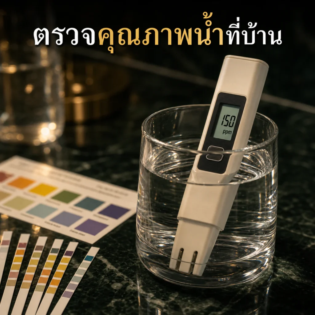 ตรวจคุณภาพน้ำที่บ้าน