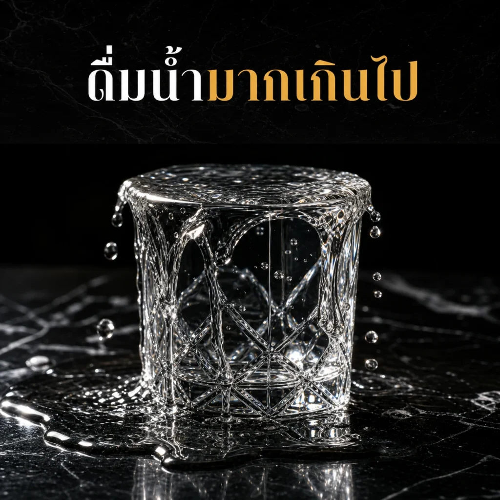ดื่มน้ำมากเกินไป