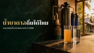 น้ำบาดาลดื่มได้ไหม? ระบบกรองน้ำบาดาลครบวงจร ปี 2026