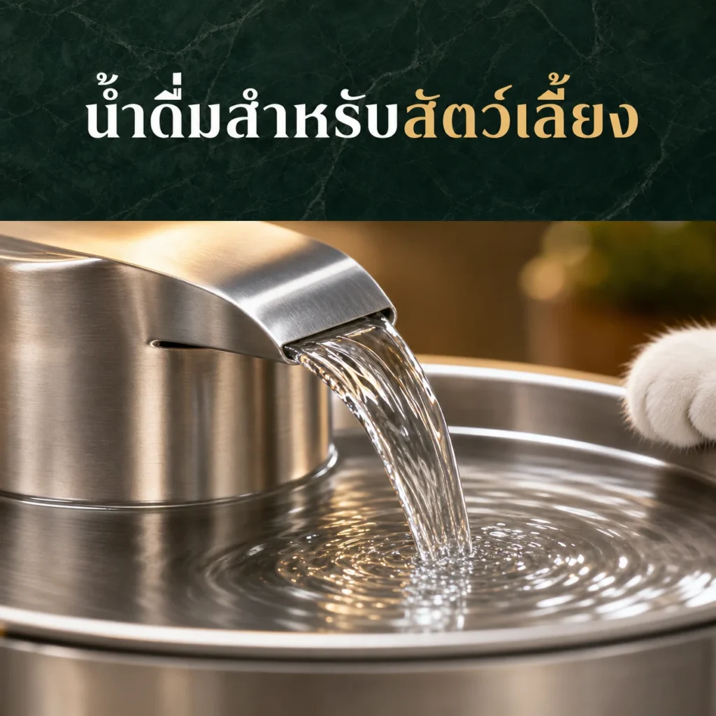 น้ำดื่มสำหรับสัตว์เลี้ยง