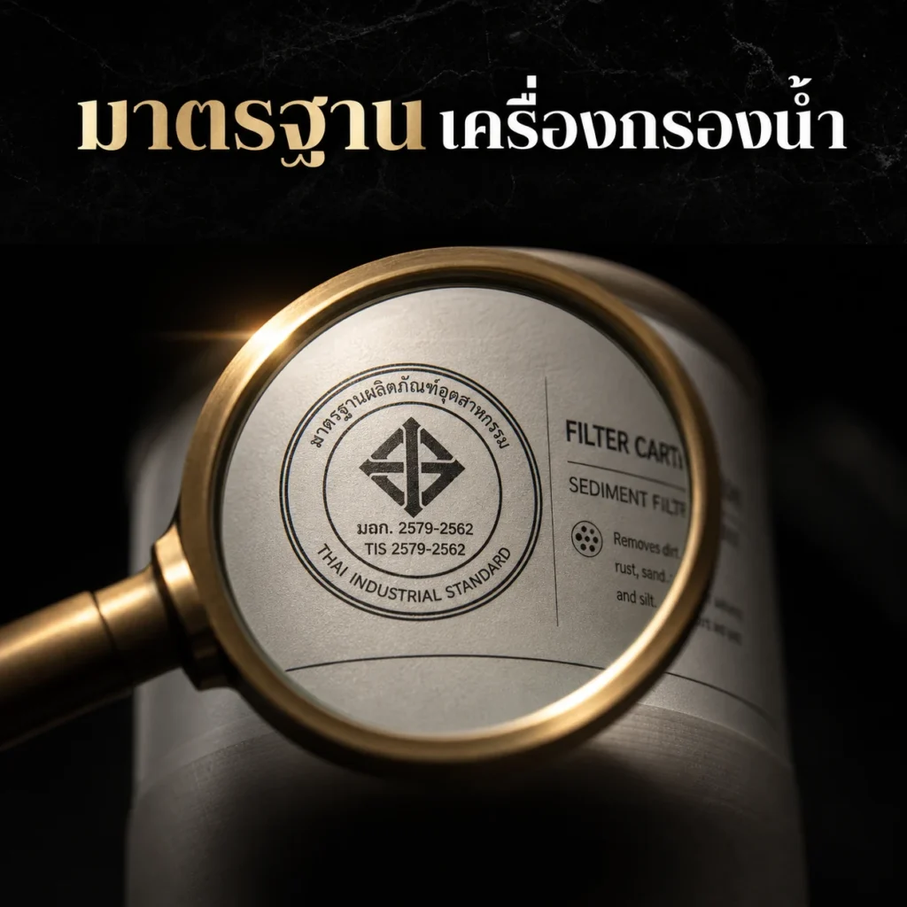 มาตรฐานเครื่องกรองน้ำ